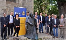 Die Hand zum Dialog ausgestreckt hat der Luther in Nordhausen
